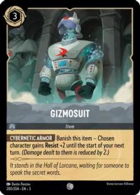 lorcana into the inklands gizmosuit foil