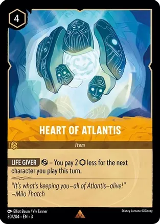 Heart of Atlantis - Foil