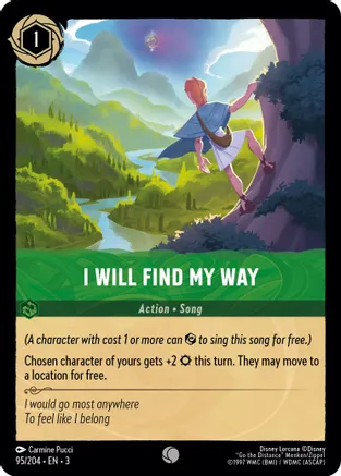 I Will Find My Way - Foil