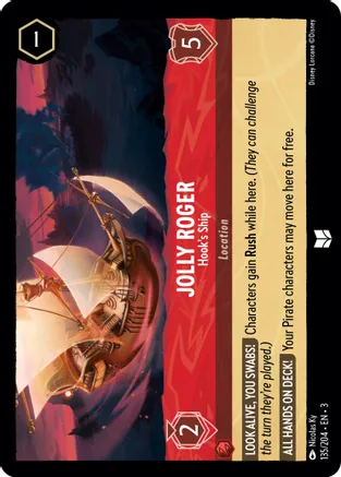Jolly Roger - Hook's Ship - Foil
