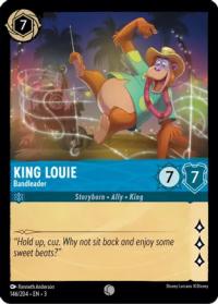 lorcana into the inklands king louie bandleader