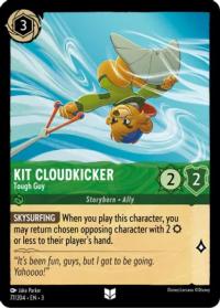 lorcana into the inklands kit cloudkicker tough guy foil