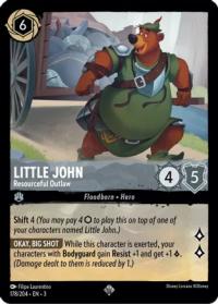 lorcana into the inklands little john resourceful outlaw