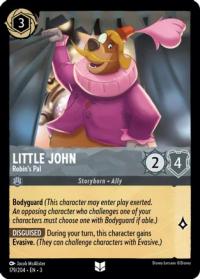 lorcana into the inklands little john robin s pal foil