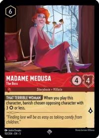 lorcana into the inklands madame medusa the boss