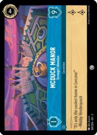 lorcana into the inklands mcduck manor scrooge s mansion