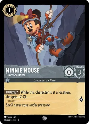 Minnie Mouse - Funky Spelunker