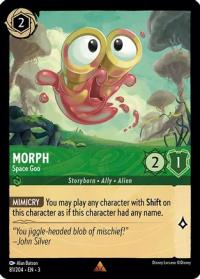 lorcana into the inklands morph space goo foil