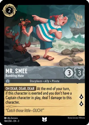 Mr. Smee - Bumbling Mate - Foil