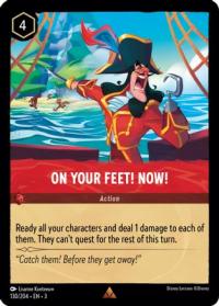 lorcana into the inklands on your feet now