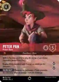 lorcana into the inklands peter pan pirate s bane alternate art