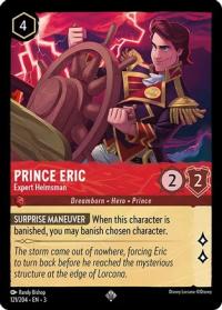 lorcana into the inklands prince eric expert helmsman