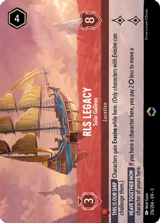 RLS Legacy - Solar Galleon (Alternate Art)