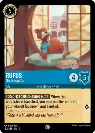 Rufus - Orphanage Cat - Foil