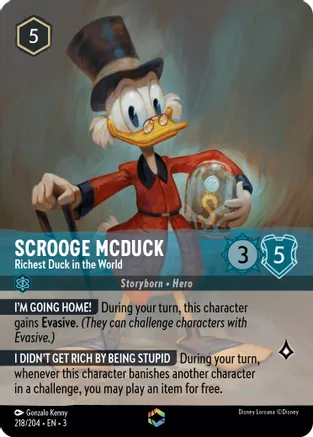 Scrooge McDuck - Richest Duck in the World (Alternate Art)