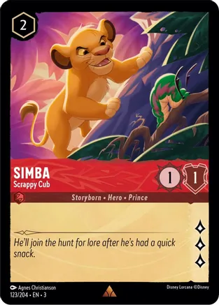 Simba - Scrappy Cub - Foil