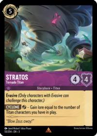 lorcana into the inklands stratos tornado titan foil