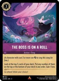 lorcana into the inklands the boss is on a roll