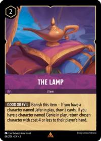 lorcana into the inklands the lamp