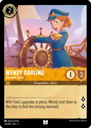Wendy Darling - Talented Sailor - Foil