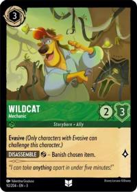 lorcana into the inklands wildcat mechanic
