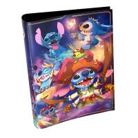 lorcana lorcana accessories disney lorcana azurite sea stitch card binder