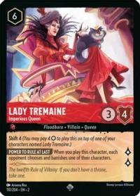 lorcana rise of the floodborn lady tremaine imperious queen