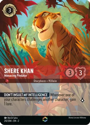 Shere Khan - Menacing Predator (Alternate Art)
