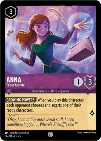 lorcana shimmering skies anna eager acolyte