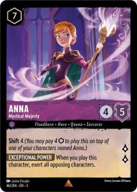 lorcana shimmering skies anna mystical majesty