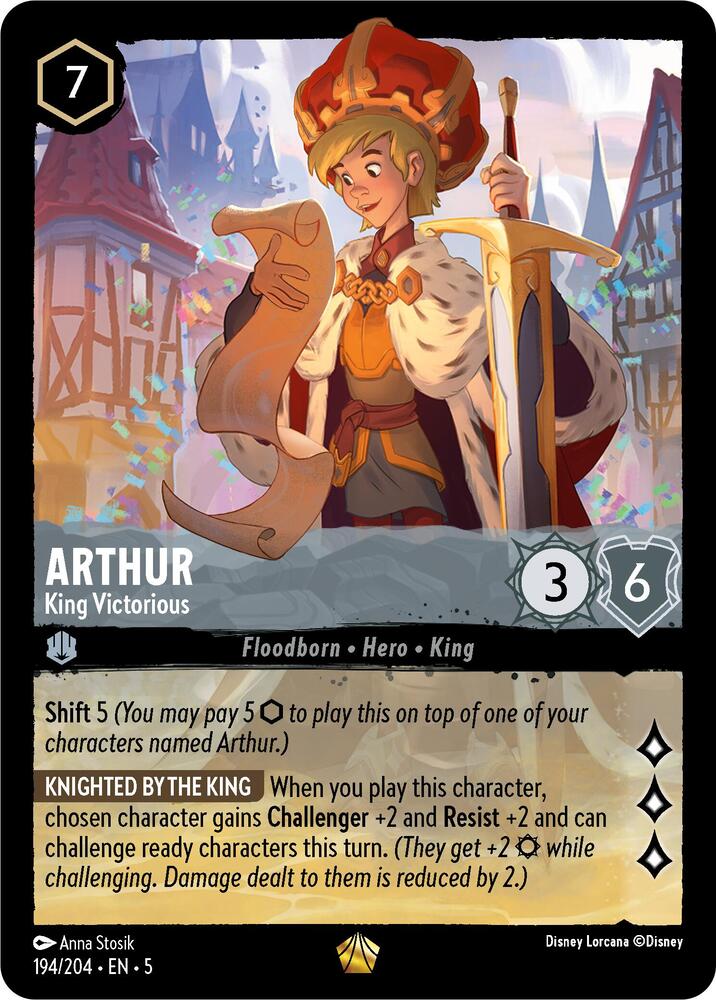 Arthur - King Victorious - Foil