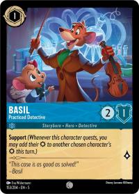 lorcana shimmering skies basil practiced detective