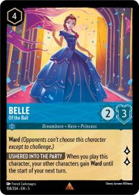 lorcana shimmering skies belle of the ball