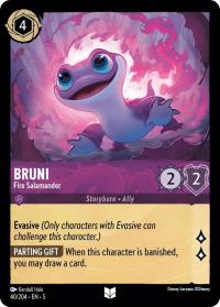 lorcana shimmering skies bruni fire salamander