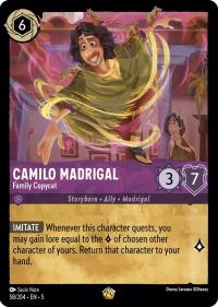 lorcana shimmering skies camilo madrigal family copycat foil