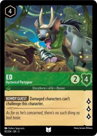 lorcana shimmering skies ed hysterical partygoer