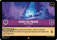 lorcana shimmering skies elsa s ice palace place of solitude