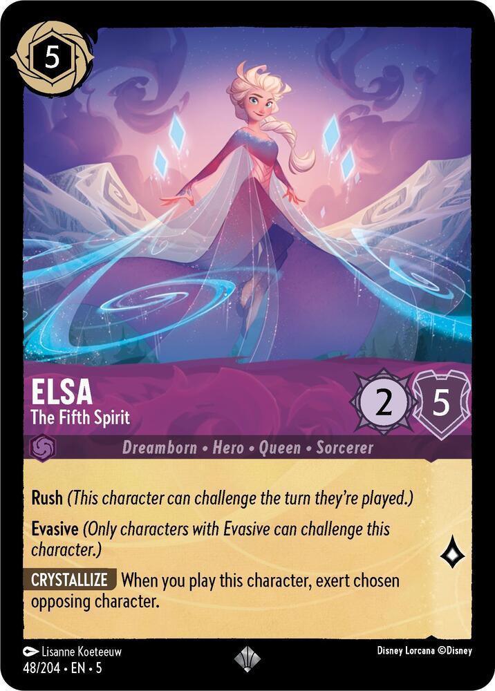 Elsa - The Fifth Spirit - Foil