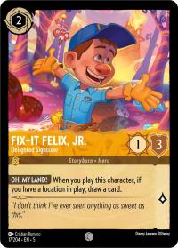 lorcana shimmering skies fix it felix jr delighted sightseer