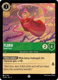lorcana shimmering skies flora good fairy