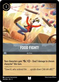 lorcana shimmering skies food fight