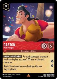 lorcana shimmering skies gaston pure paragon