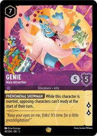 lorcana shimmering skies genie main attraction
