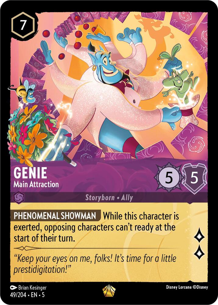 Genie - Main Attraction - Foil