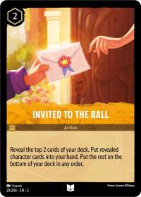 lorcana shimmering skies invited to the ball