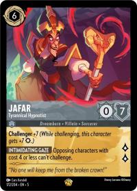 lorcana shimmering skies jafar tyrannical hypnotist