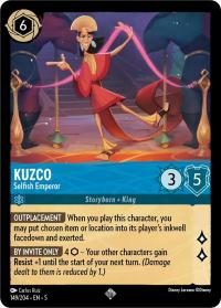 lorcana shimmering skies kuzco selfish emperor