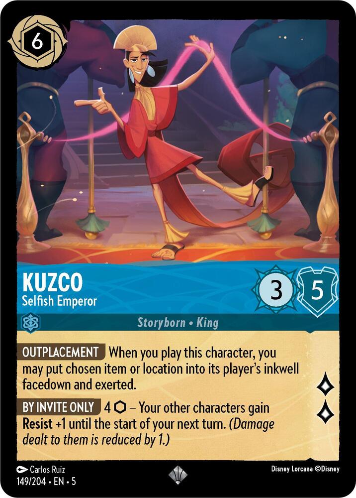 Kuzco - Selfish Emperor - Foil