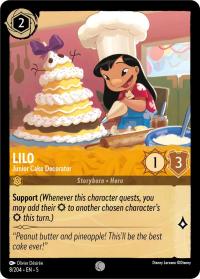 lorcana shimmering skies lilo junior cake decorator