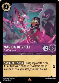 lorcana shimmering skies magica de spell cruel sorceress